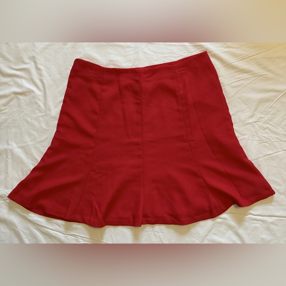 Lauren Ralph Lauren Red Mini Skirt